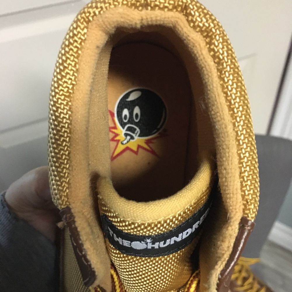 The Hundreds Mid Canvas Lace Up Skateboard Sneaker - Picture 5 of 7